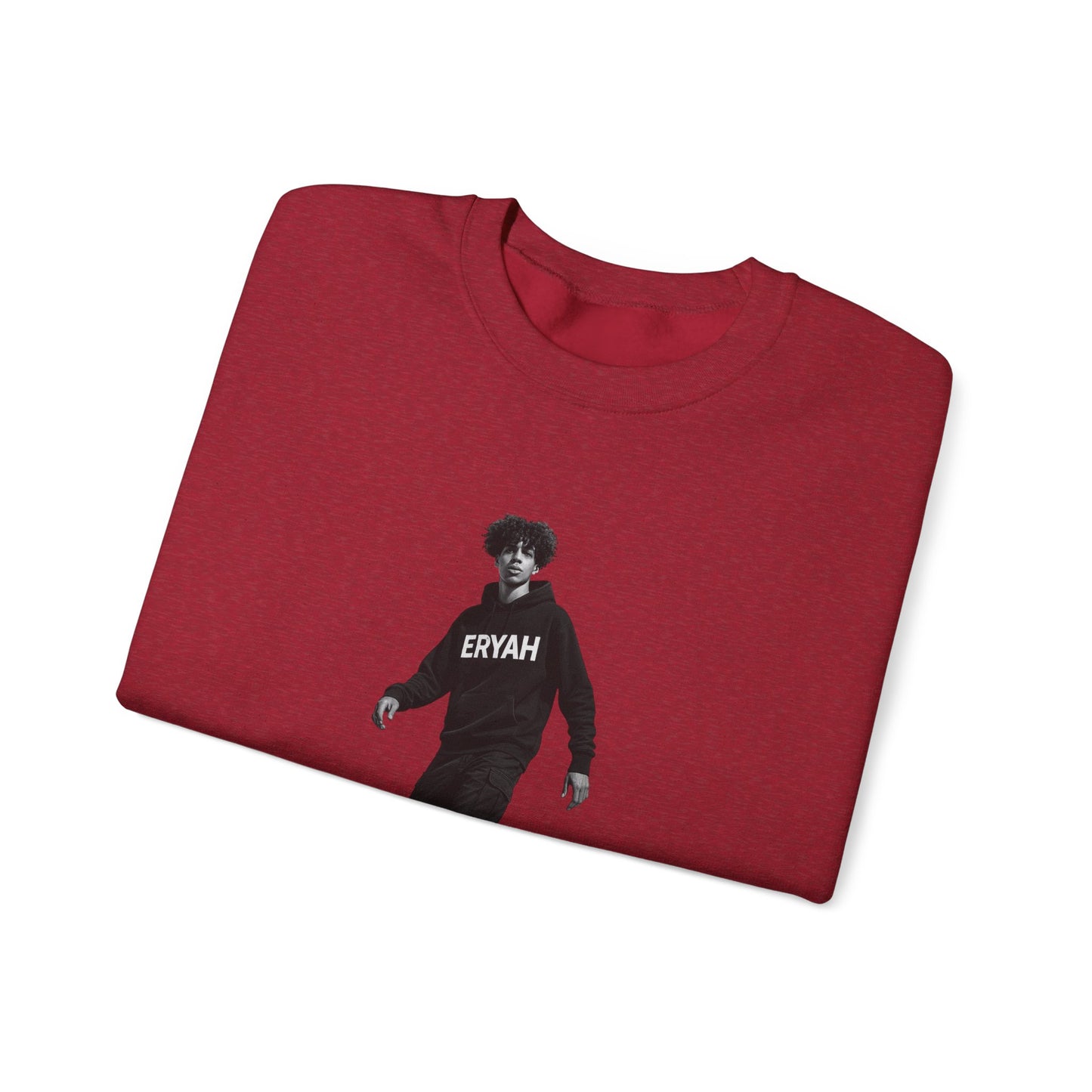 Skateboard Sweatshirt Tee - ERYAH Graphic Design for Skaters and Rebels