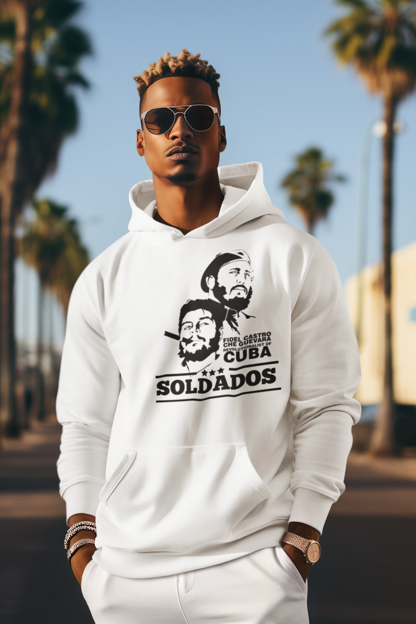 š„ "Fidel & Che: Revolución Viva" Revolution Hoodie