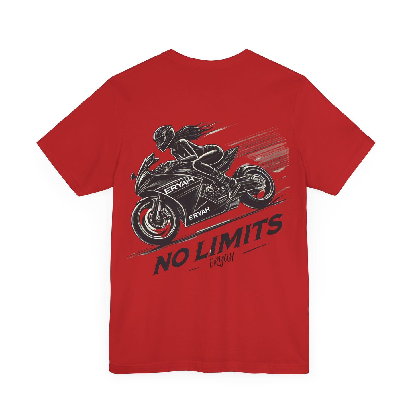 "No Limits, ERYAH" Tee – Ride Fast, Live Fearless