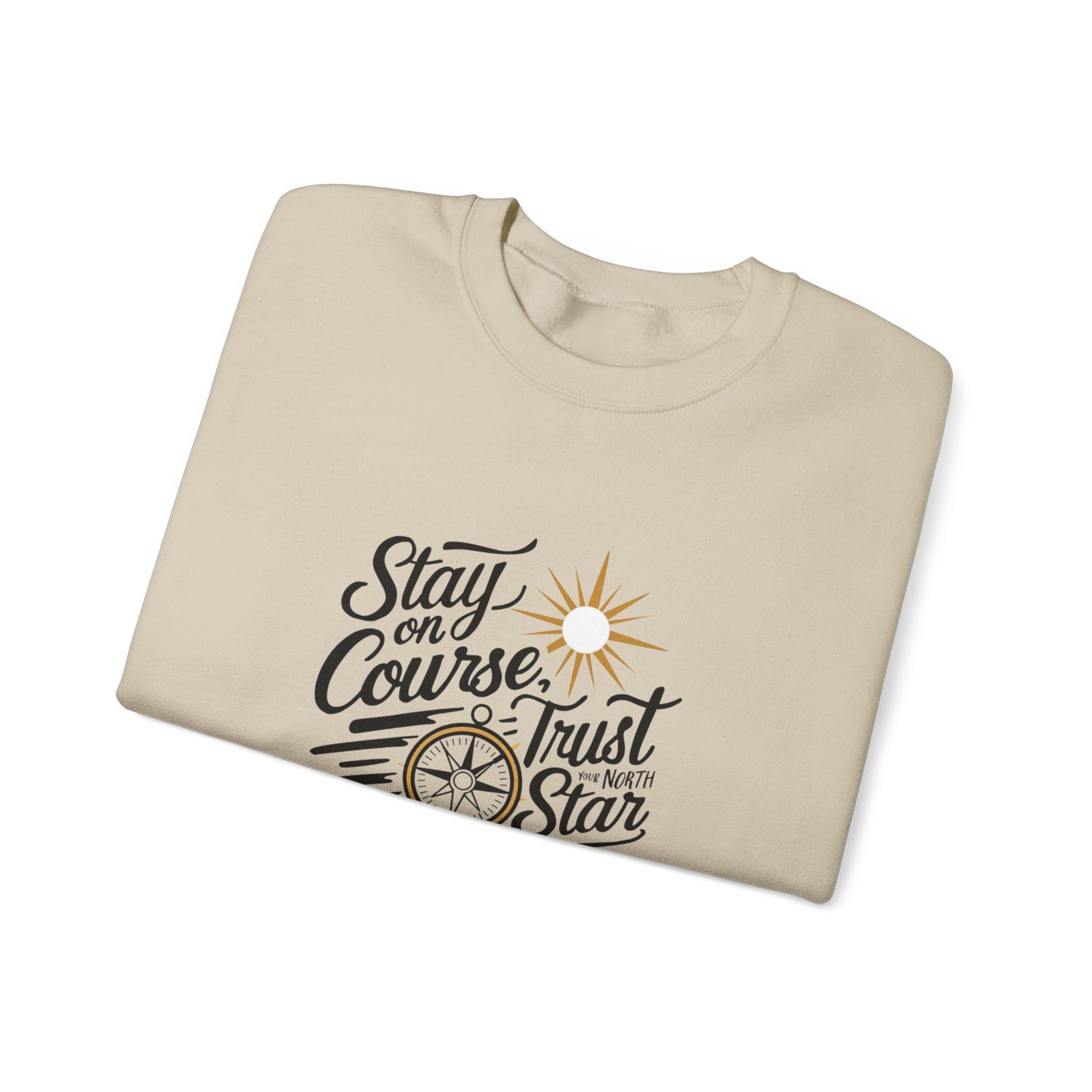 North star Sweatshirt | Cozy Unisex Crewneck | Inspirational Gift | Casual Wear | Reminder | Perfect for All Occasions