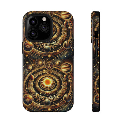 Galactic Impact-Resistant Phone Case, Cosmic Phone Cover, Space Theme Gift, Astronomy Accessories, Celestial Case for Stargazers