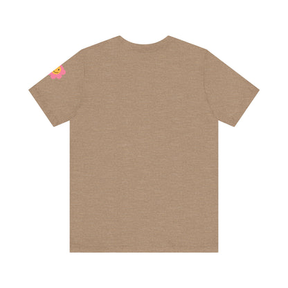 🌸 "Let It Flow" Minimalist Floral Tee – Breathe Easy, Live Lightly 🌸