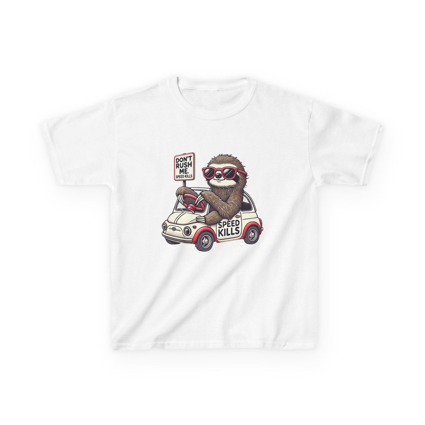 Kids Heavy Cotton Sloth Tee