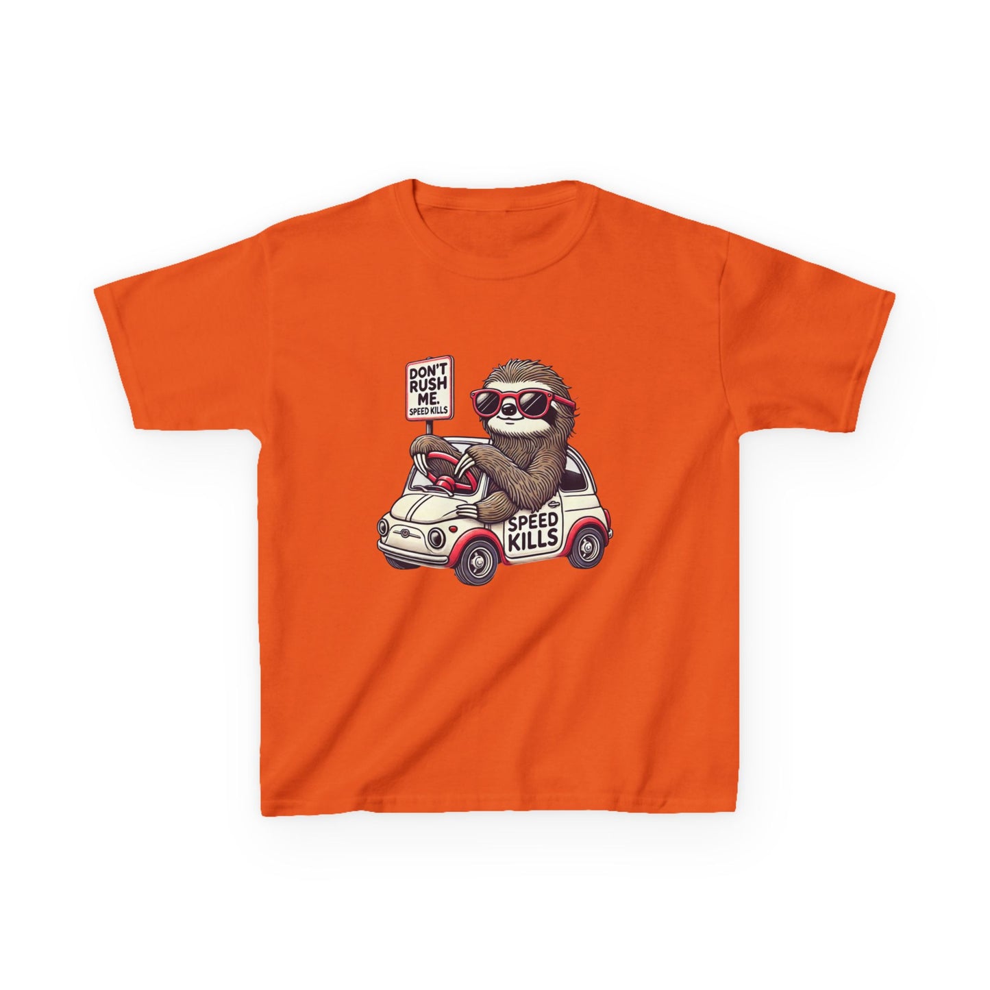 Kids Heavy Cotton Sloth Tee