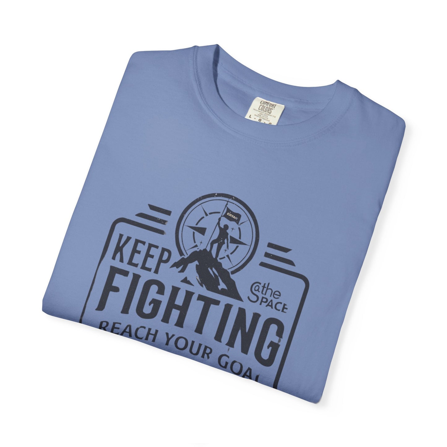 “KEEP FIGHTING” Motivational Military Tee by ERYAH