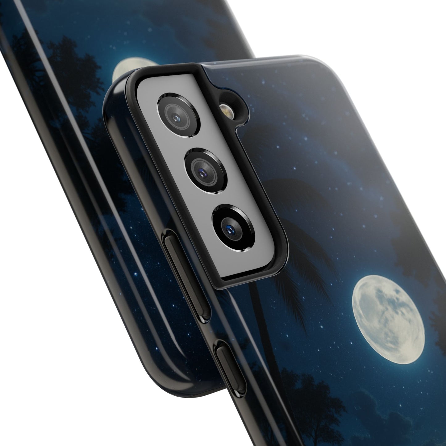 Moonlit Ocean Tough Phone Case, Starry Night Phone Protector, Beach Vibe Phone Cover, Gift for Ocean Lovers, Travel Accessories