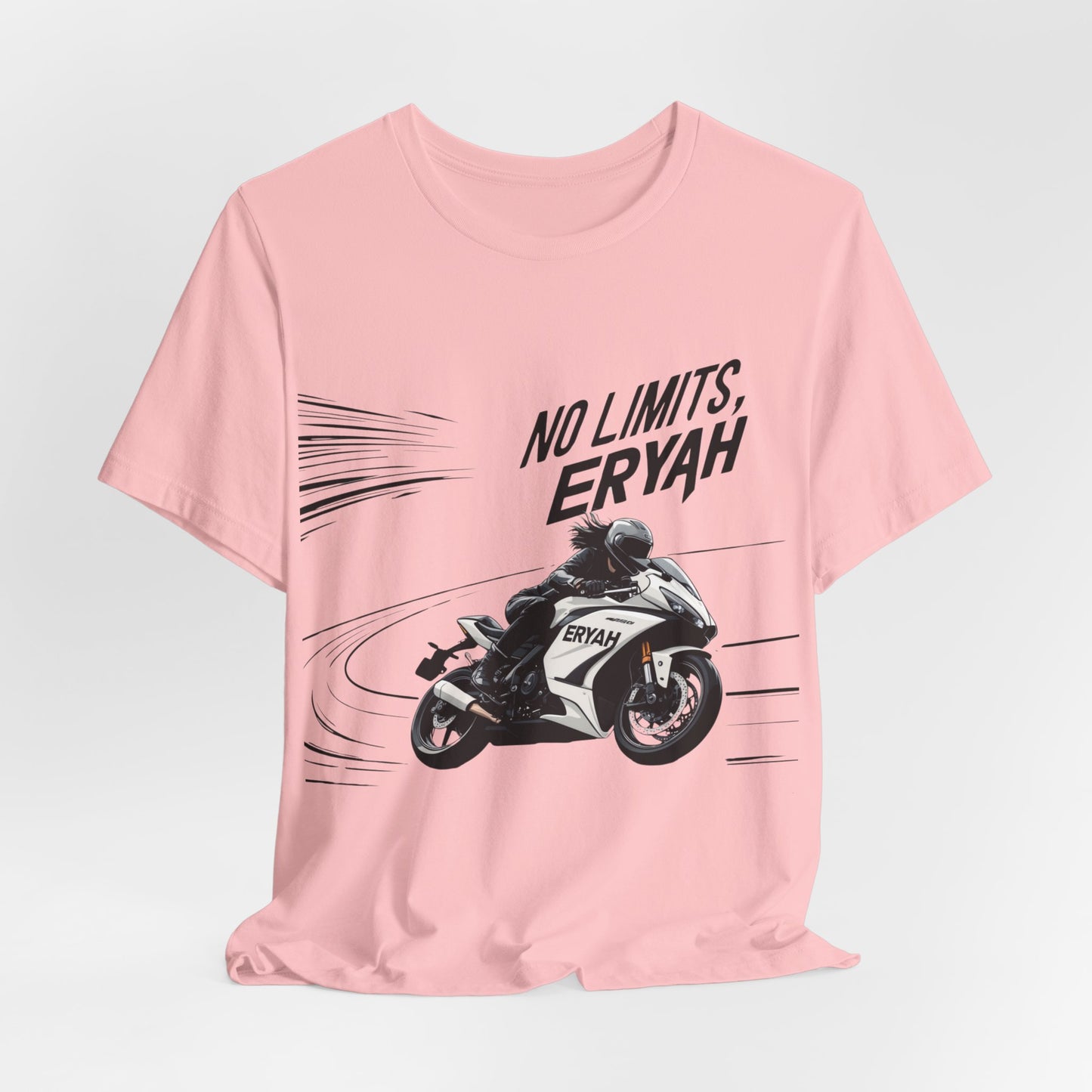 No Limits, ERYAH – High-Speed Rider, Motorcyclist Graphic Tee