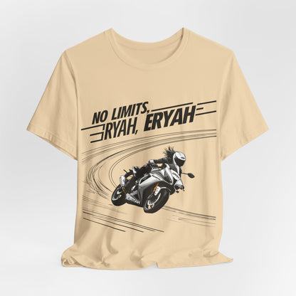 'No Limits, ERYAH' Motorcycle Tee