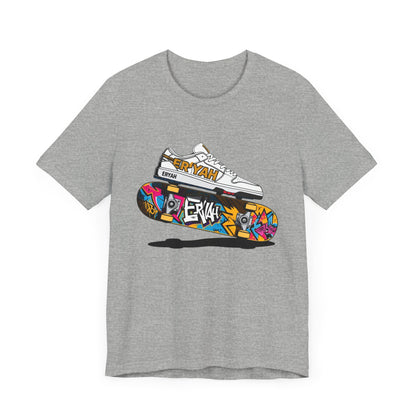 🔥 ERYAH "SKATE & SNEAKER" URBAN  TEE - STREETWEAR ESSENTIAL 🔥