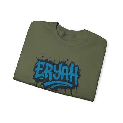 ERYAH Graffiti Street Art Sweatshirt - Urban Style Drop!