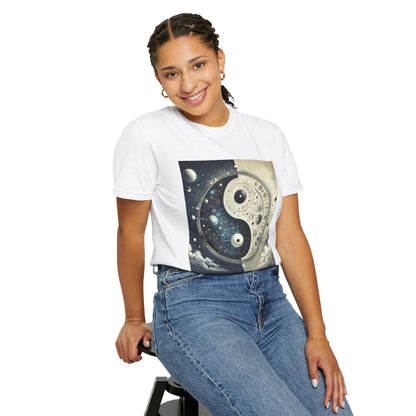 🌌 COSMIC BALANCE YIN YANG TEE – UNIVERSAL HARMONY WEAR 🌌