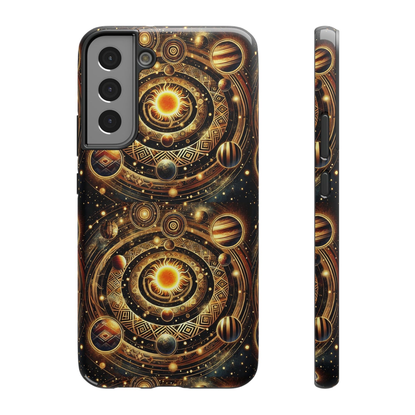 Galactic Impact-Resistant Phone Case, Cosmic Phone Cover, Space Theme Gift, Astronomy Accessories, Celestial Case for Stargazers