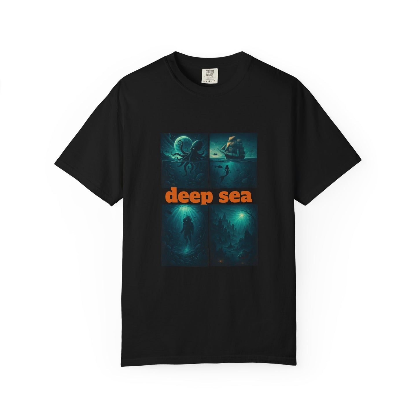 🌊 "Deep Sea Adventure" Graphic Tee – Dive Into the Unknown