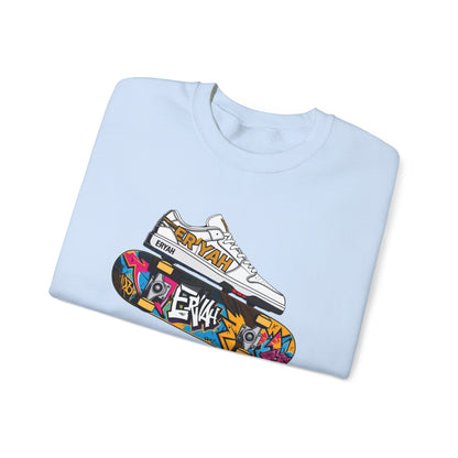 Graffiti Skateboard Sweatshirt