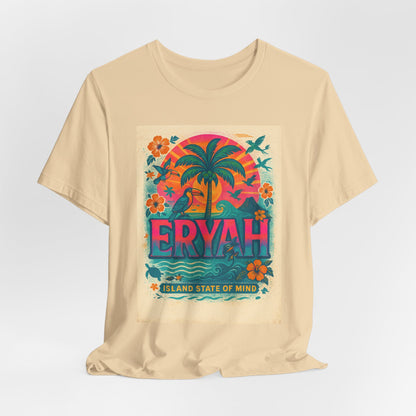 🌴"ERYAH @ The Space" Tropical Sunset & Palm Tree Tee🌴