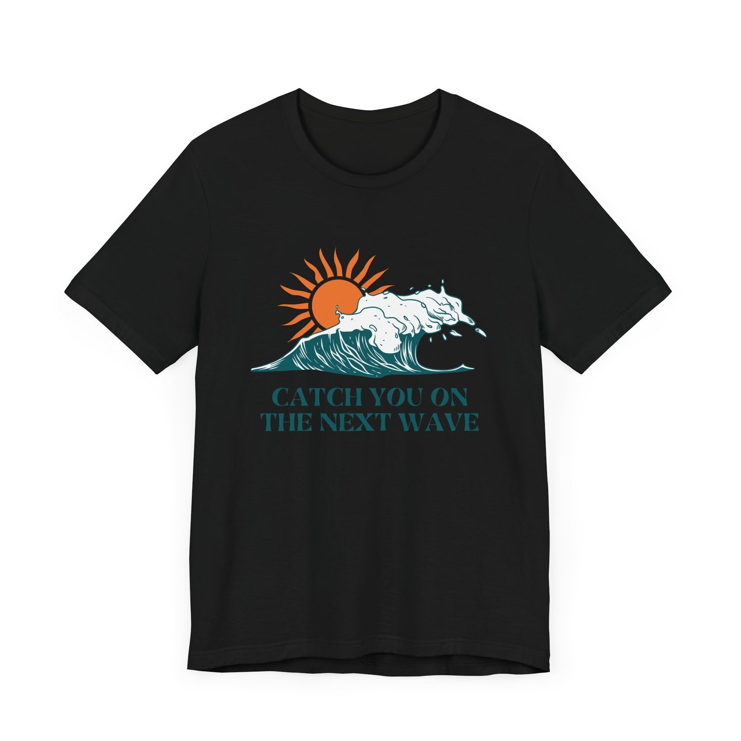 🏄‍♂️ "Next Wave" Surfer's Sunset Tee – Ride the Vibe 🌅