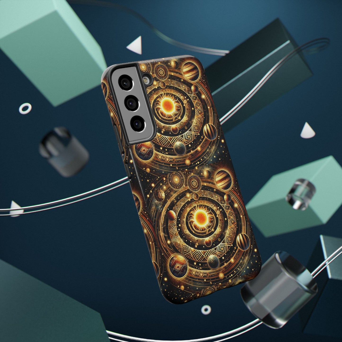 Galactic Impact-Resistant Phone Case, Cosmic Phone Cover, Space Theme Gift, Astronomy Accessories, Celestial Case for Stargazers