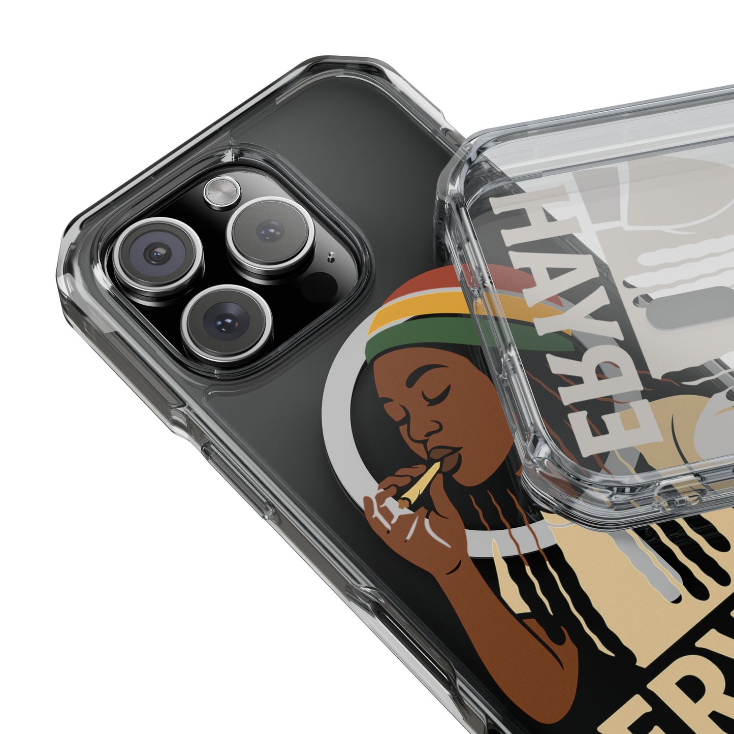 Magnetic Clear Impact Phone Cases