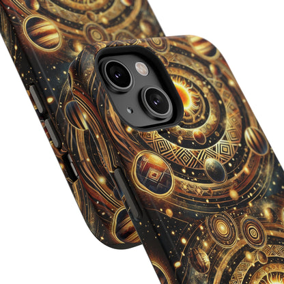 Galactic Impact-Resistant Phone Case, Cosmic Phone Cover, Space Theme Gift, Astronomy Accessories, Celestial Case for Stargazers
