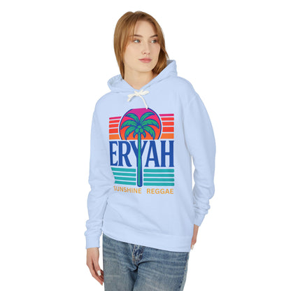 Erayh Tropical Palm Tree Lightweight Hoodie Sweatshirt - Unisex