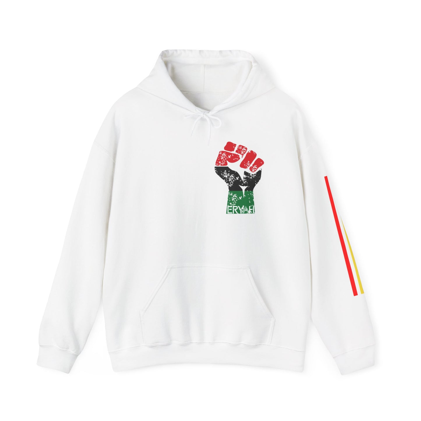 🔥 "POWER TO THE PEOPLE"Revolution Fist Hoodie – Protest-Ready Warmth 🔥