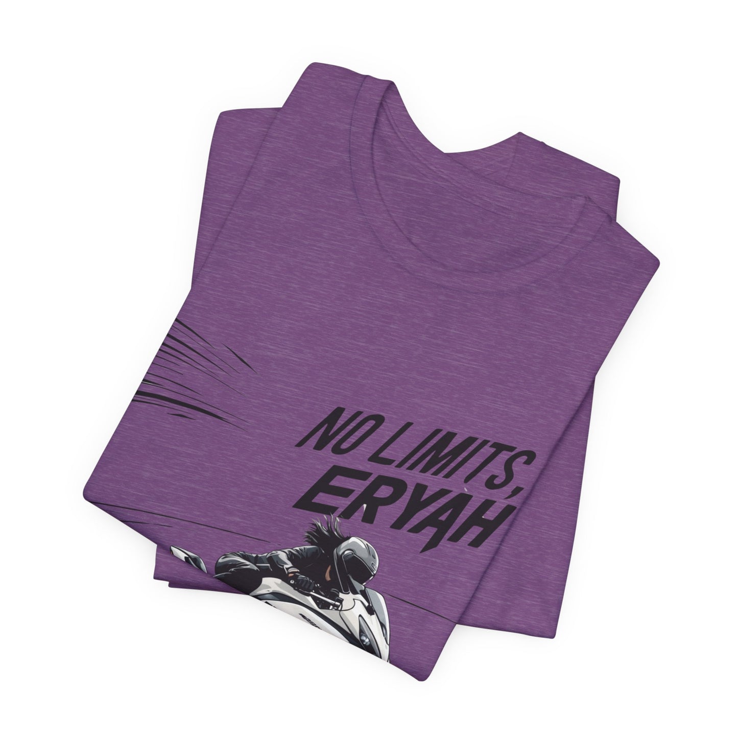 No Limits, ERYAH – High-Speed Rider, Motorcyclist Graphic Tee