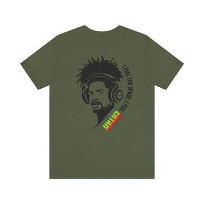 Rasta Music Headphones Tee