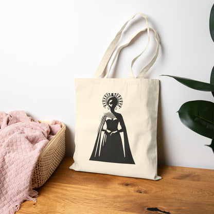 "Checkmate! Beauty, Power, Purpose" – Empowering Chess Queen Tote Bag