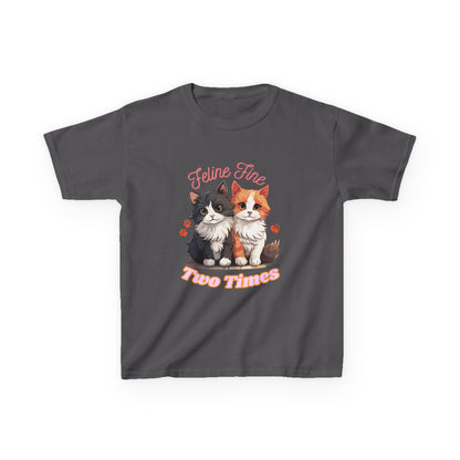 Feline Fine Kids  Tee