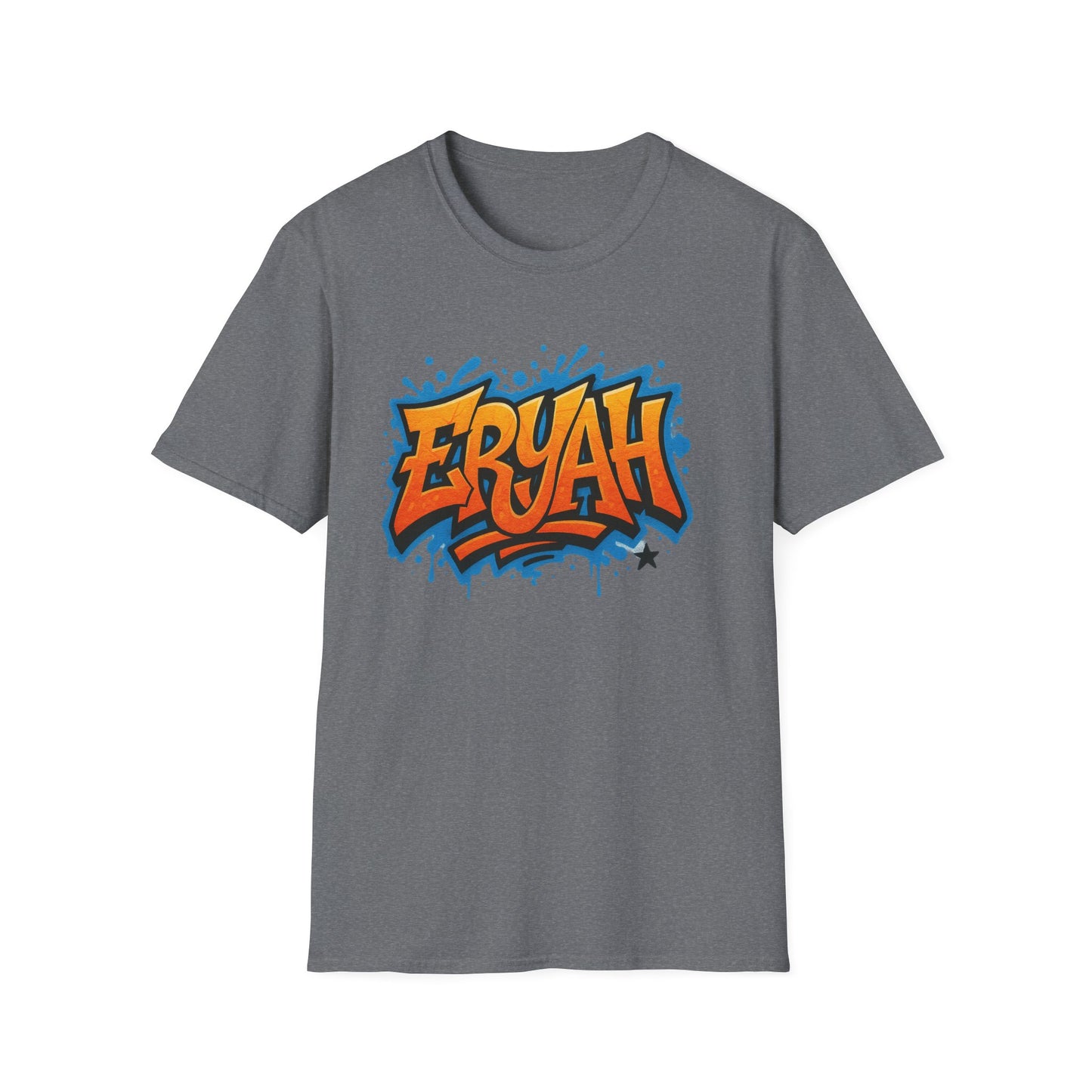 "ERYAH" Graffiti Urban – Street Art Rebellion Tee" 🎨 THIS AIN’T A SHIRT—IT’S A WALL YOU CAN WEAR 🎨