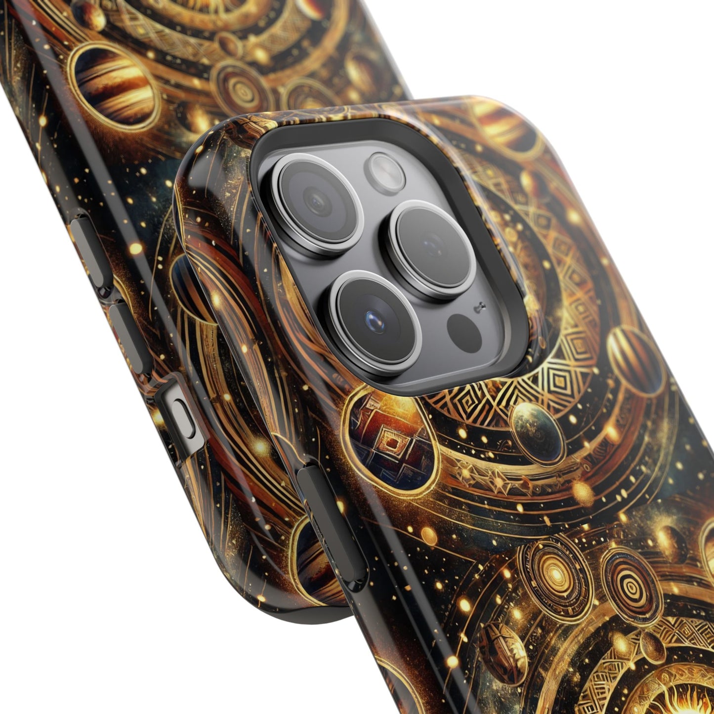 Galactic Impact-Resistant Phone Case, Cosmic Phone Cover, Space Theme Gift, Astronomy Accessories, Celestial Case for Stargazers