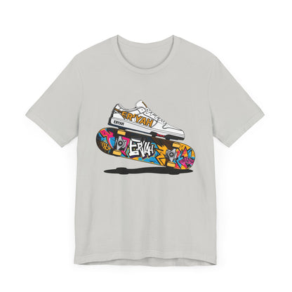 🔥 ERYAH "SKATE & SNEAKER" URBAN  TEE - STREETWEAR ESSENTIAL 🔥