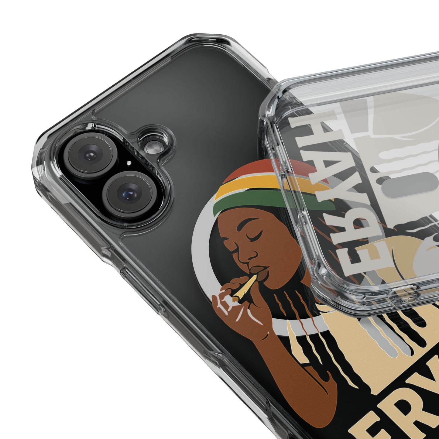 Magnetic Clear Impact Phone Cases