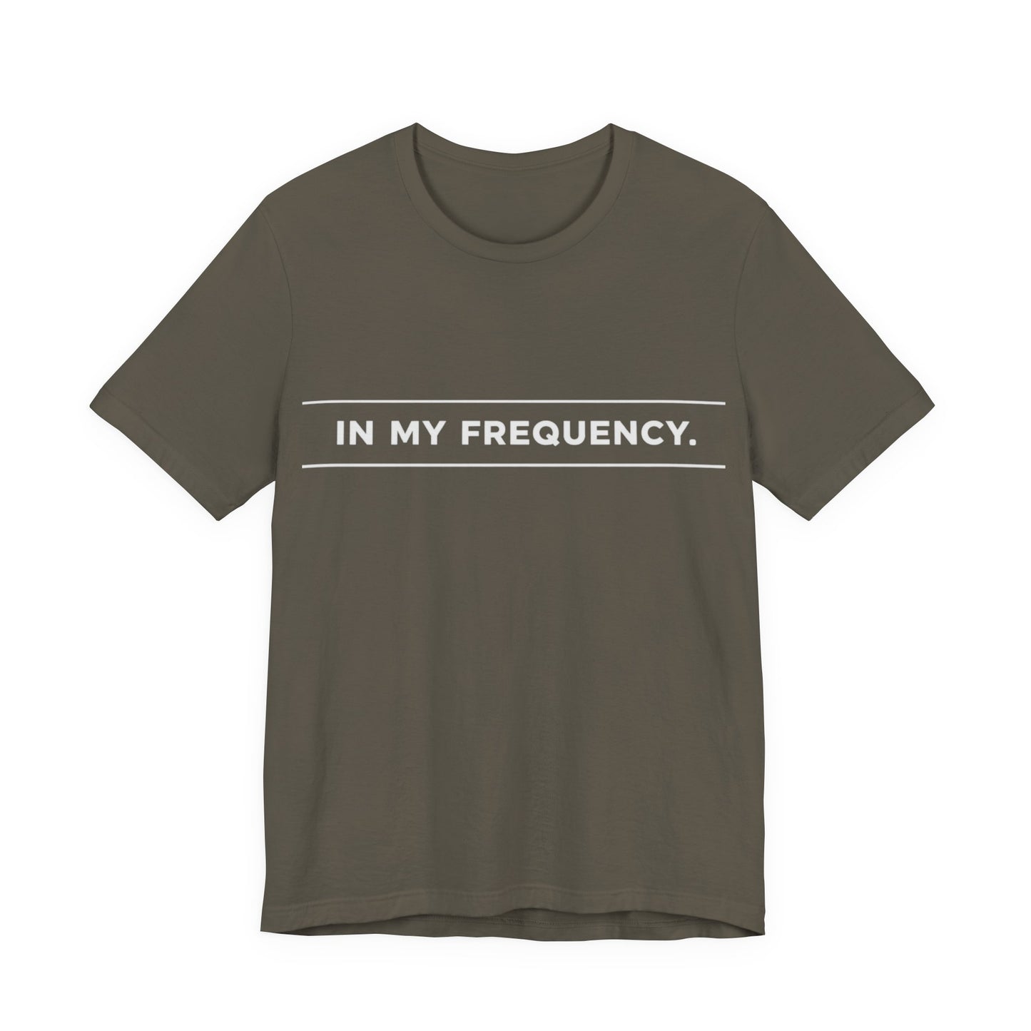 In my Frequency Core T-Shirt