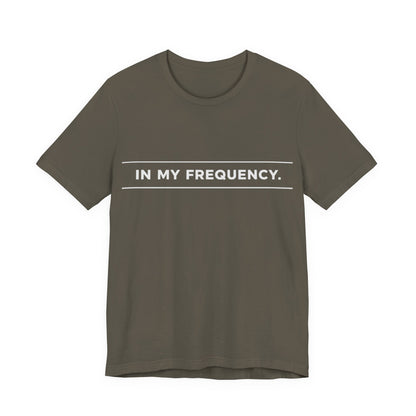 In my Frequency Core T-Shirt