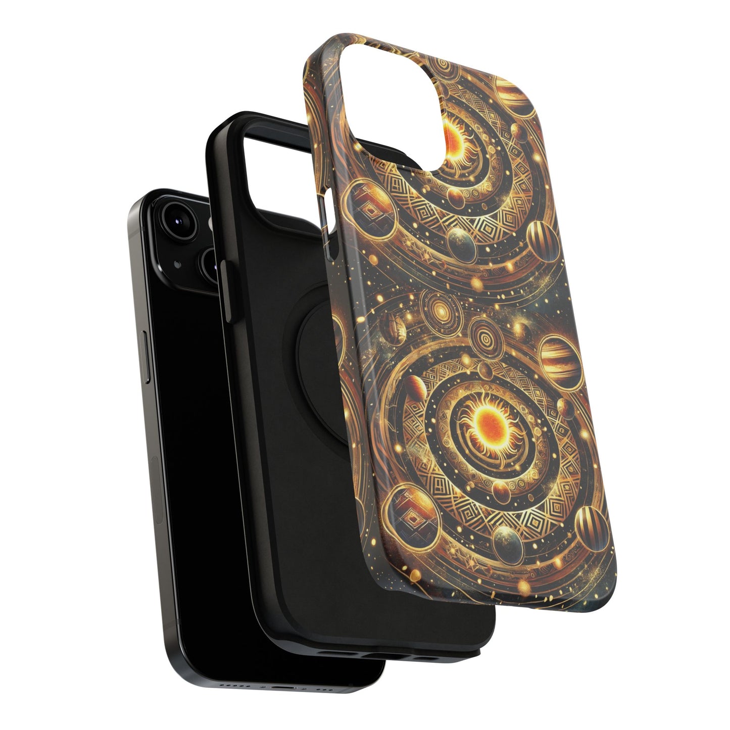 Galactic Impact-Resistant Phone Case, Cosmic Phone Cover, Space Theme Gift, Astronomy Accessories, Celestial Case for Stargazers