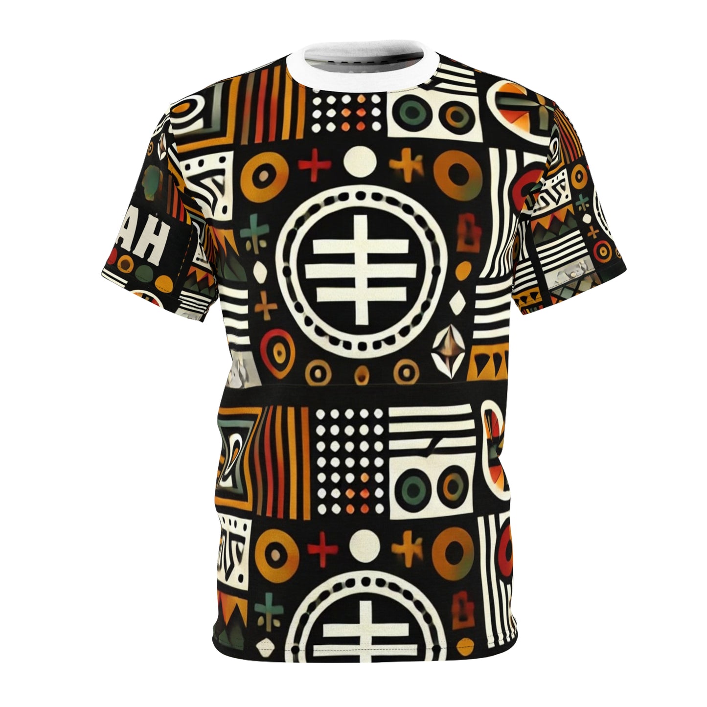 "Eryah Global Tribal Print T-Shirt – Wear the World’s Stories in Bold Geometry