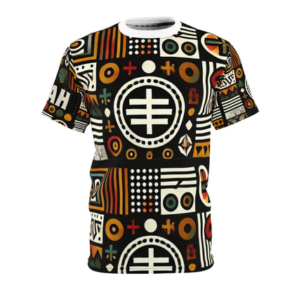 "Eryah Global Tribal Print T-Shirt – Wear the World’s Stories in Bold Geometry