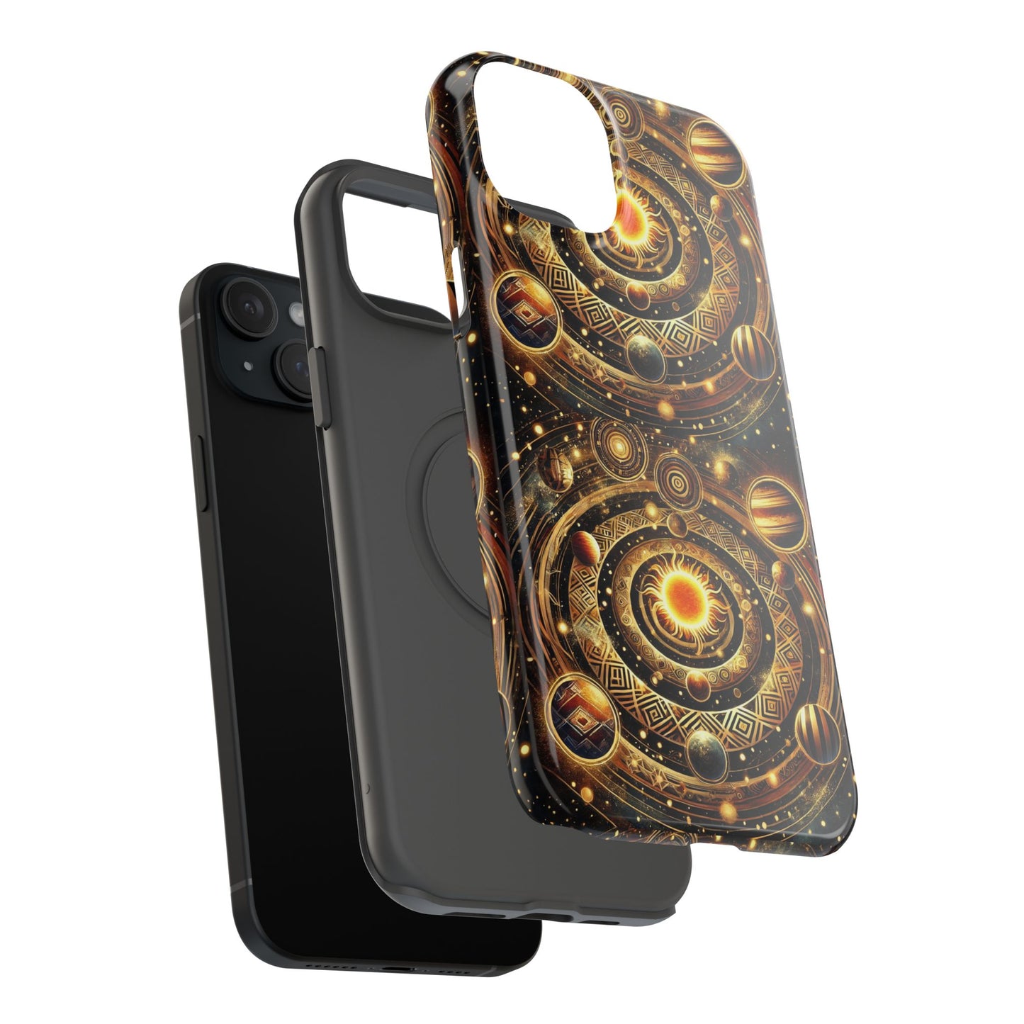 Galactic Impact-Resistant Phone Case, Cosmic Phone Cover, Space Theme Gift, Astronomy Accessories, Celestial Case for Stargazers
