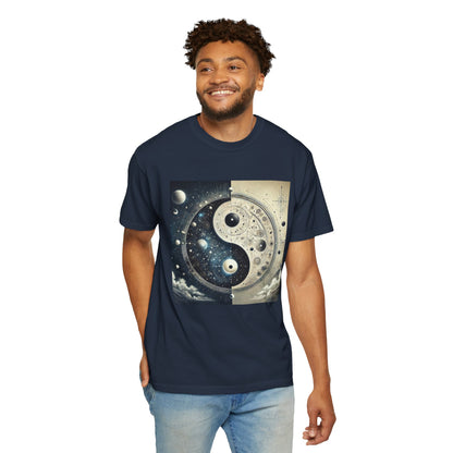 🌌 COSMIC BALANCE YIN YANG TEE – UNIVERSAL HARMONY WEAR 🌌