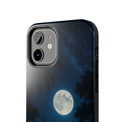Moonlit Ocean Tough Phone Case, Starry Night Phone Protector, Beach Vibe Phone Cover, Gift for Ocean Lovers, Travel Accessories