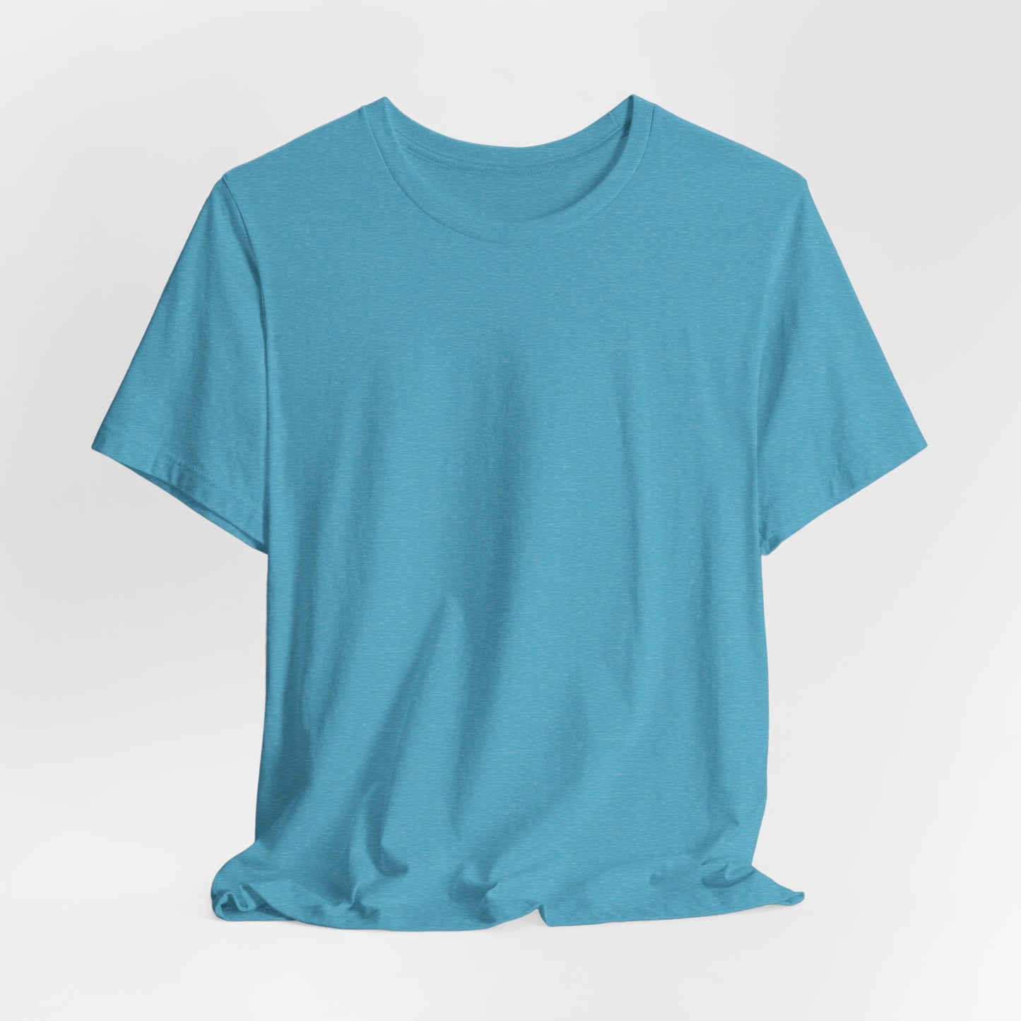 “ERYAH Off-Center Palm Tee – Minimalist Island Spirit”