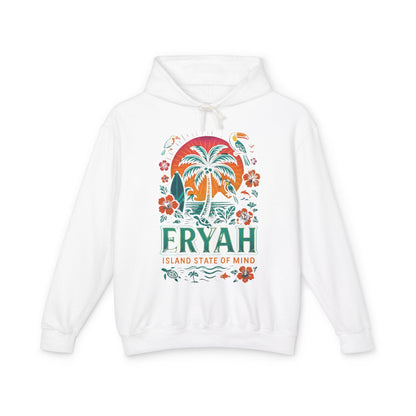 Tropical Graphic Hoodie, Eryah Island State of Mind