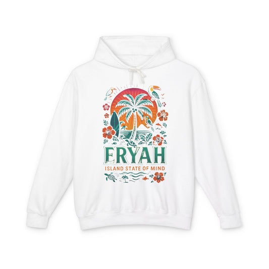 Tropical Graphic Hoodie, Eryah Island State of Mind