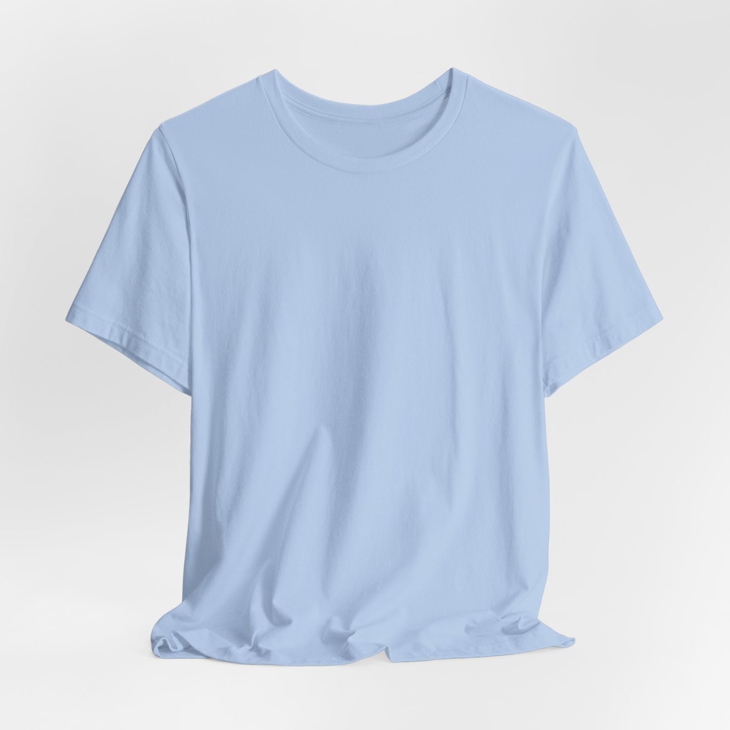 “ERYAH Off-Center Palm Tee – Minimalist Island Spirit”