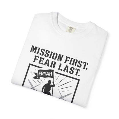Motivational Military Tee by ERYAH
