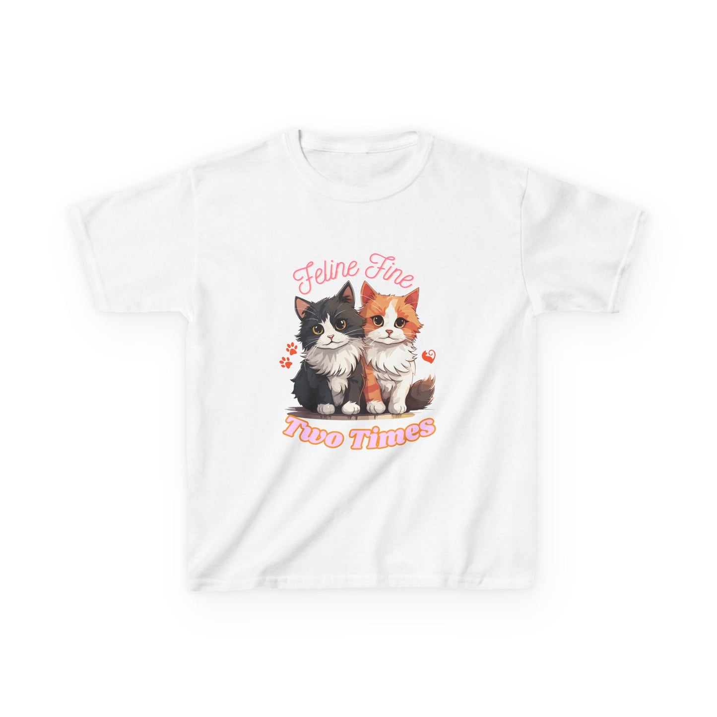 Feline Fine Kids  Tee