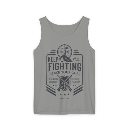 🔥 "Keep Fighting", Fitness Apparel, Workout Shirt, Gym Clothing, Inspirational Gift