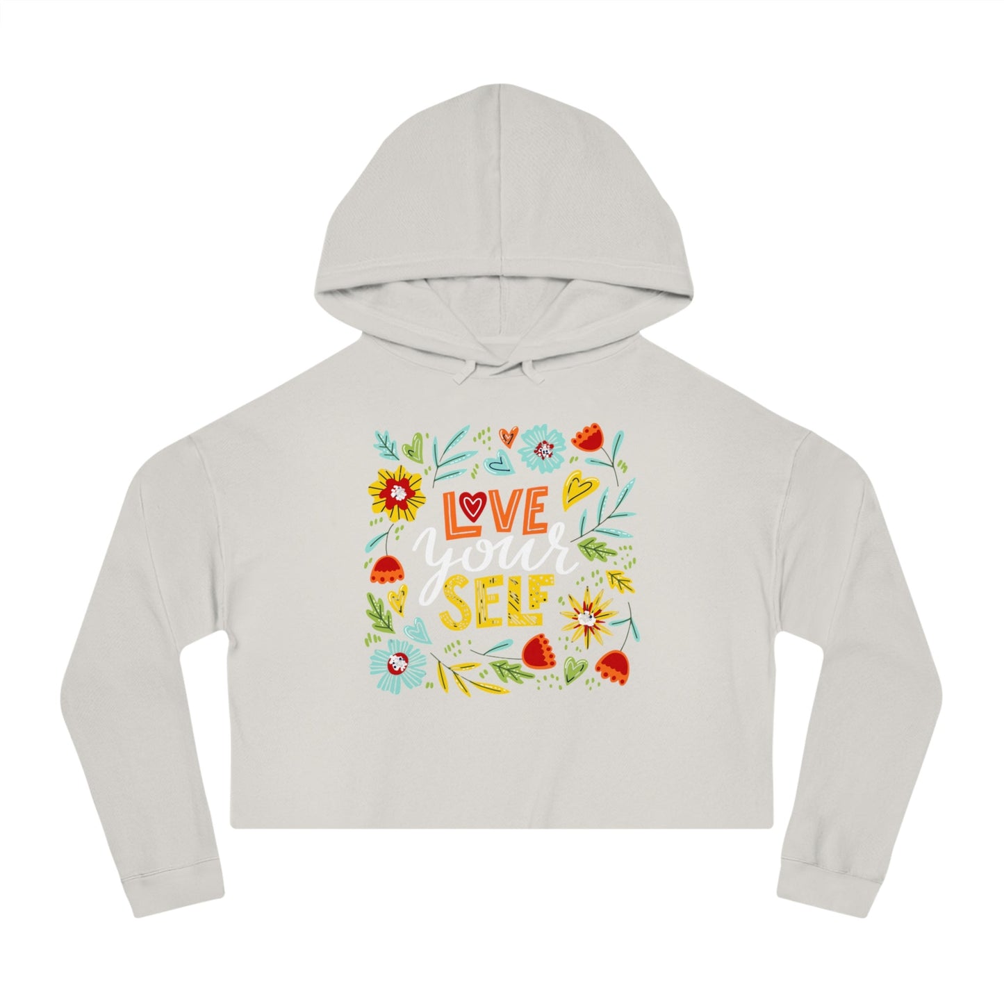 love YourSelf Crop Hoodie