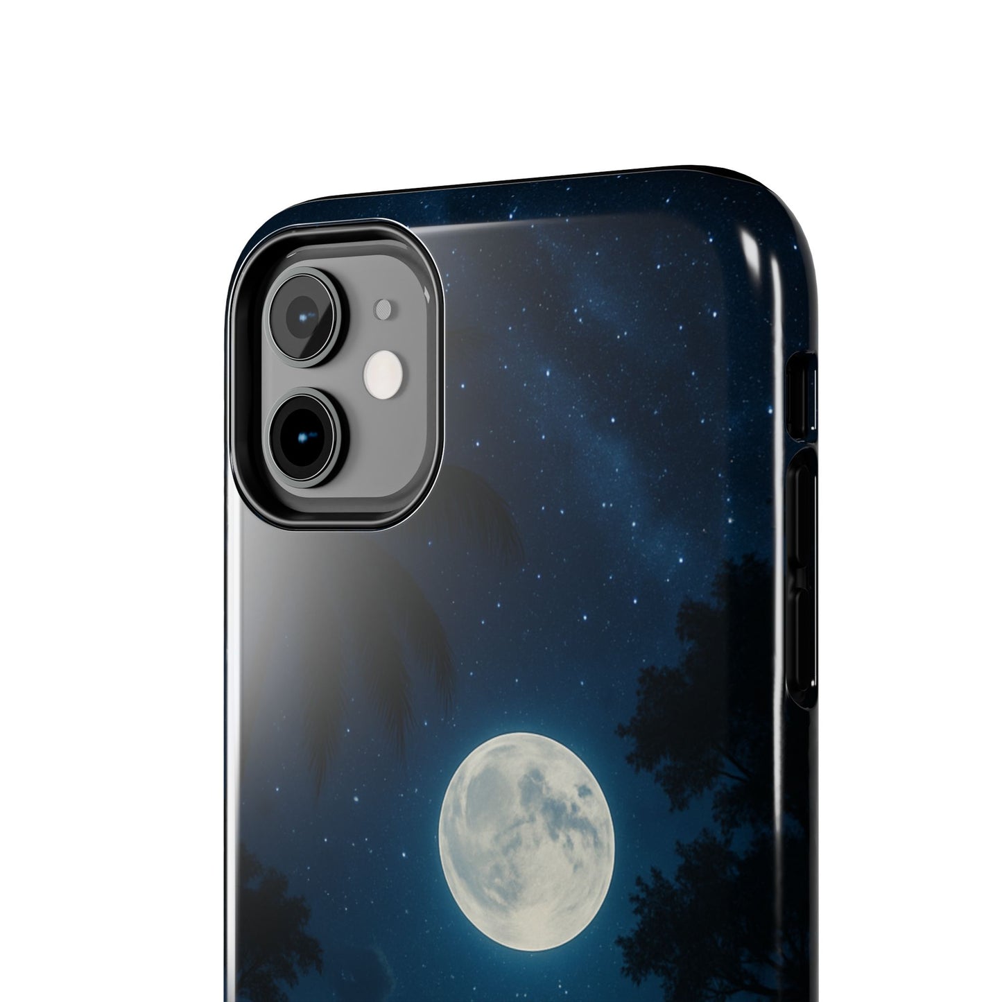 Moonlit Ocean Tough Phone Case, Starry Night Phone Protector, Beach Vibe Phone Cover, Gift for Ocean Lovers, Travel Accessories